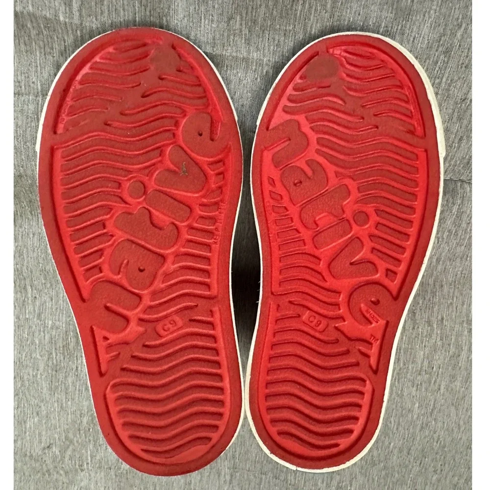 Native Jefferson Disney Minnie Mouse Red Slip On Shoes Toddler Kids Sneaker C9